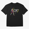 Cr7 Cristiano Ronaldo Signature Oversized T-Shirt Remember Iconic Moments from Global Football Passion for FIFA World Cup 2026 USA Canada Mexico, Celebrating Mbappe and Neymar, Portugal, Football Festival Excitement, Trophy Ambitions, Country