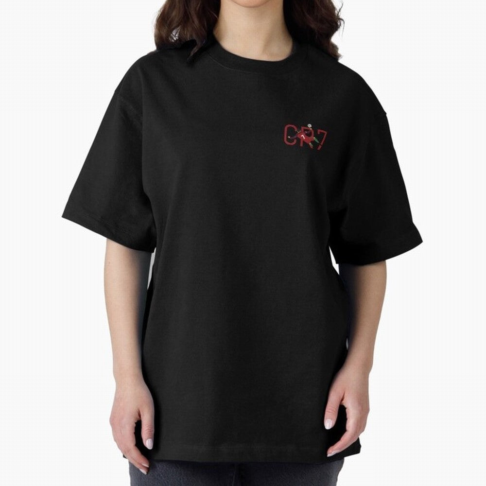 Ronaldo Oversized T-Shirt Join FIFA World Cup 2026 USA Canada Mexico with Cristiano Ronaldo, Haaland and CR7, Brazil Energy, Classic Soccer Heritage, Championship Pressure, Fan Loyalty and International Pride; Great for Supporters Who Love