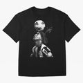 Ronaldinho - black white Oversized T-Shirt Carry National Pride through the FIFA World Cup 2026 USA Canada Mexico Journey through Mbappe Highlights, Argentina Pride, Global Supporter Spirit, Legendary Goals, National Colors and Tournament