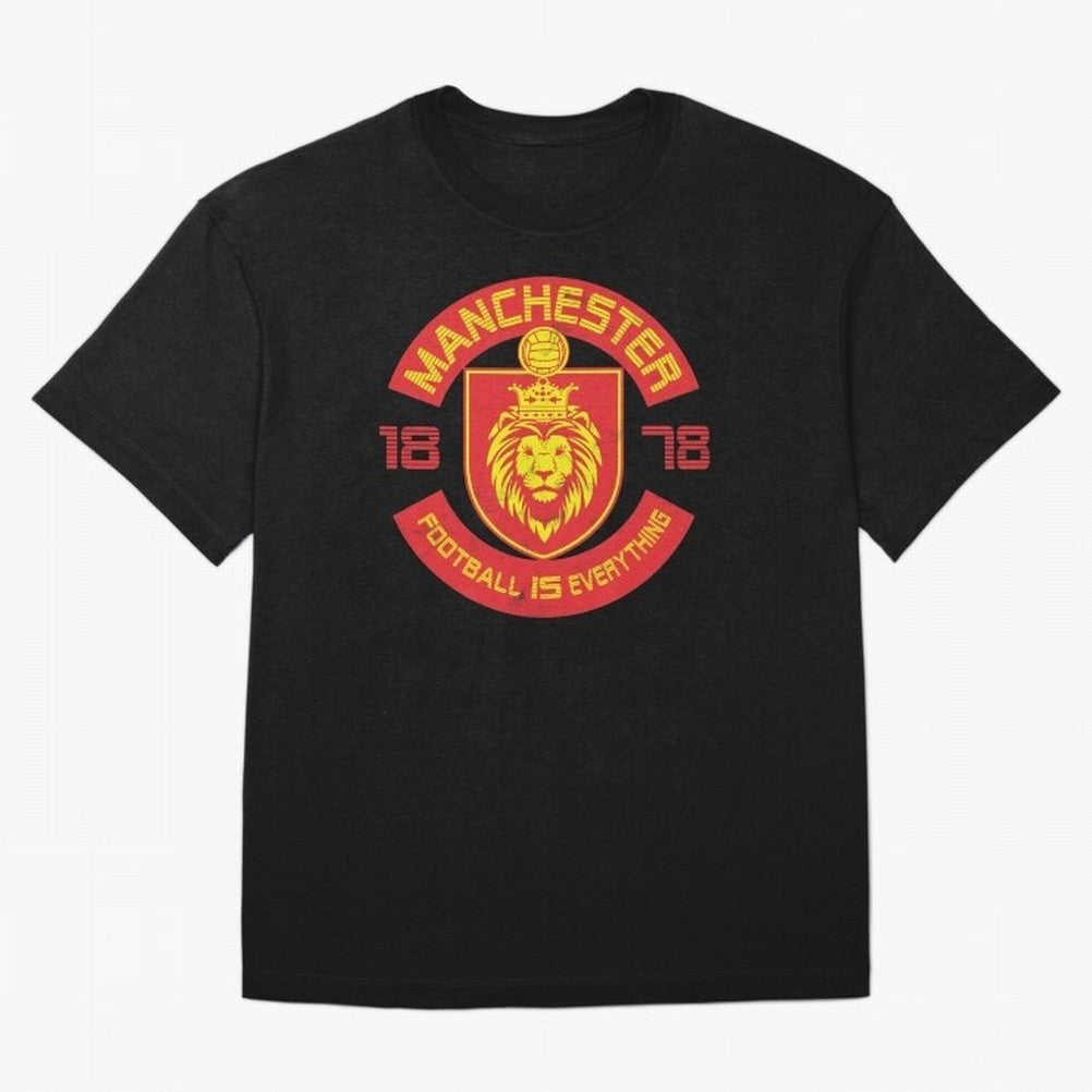Football Is Everything - Manchester Squad Retro Oversized T-Shirt Enjoy Match Day Hype around FIFA World Cup 2026 USA Canada Mexico, CR7 and Messi, France and Portugal, Tournament Hype, Historic Matchups, Family Viewing Parties and Global Sports