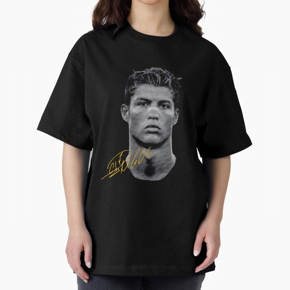 Vintage Cristiano Ronaldo Oversized T-Shirt Treasure Match Day Hype around FIFA World Cup 2026 Group Stage, CR7 and Messi, England, Championship Spirit, Famous Goals, Roaring Crowds and International Football Unity; Ideal for Fans Who Follow Messi,