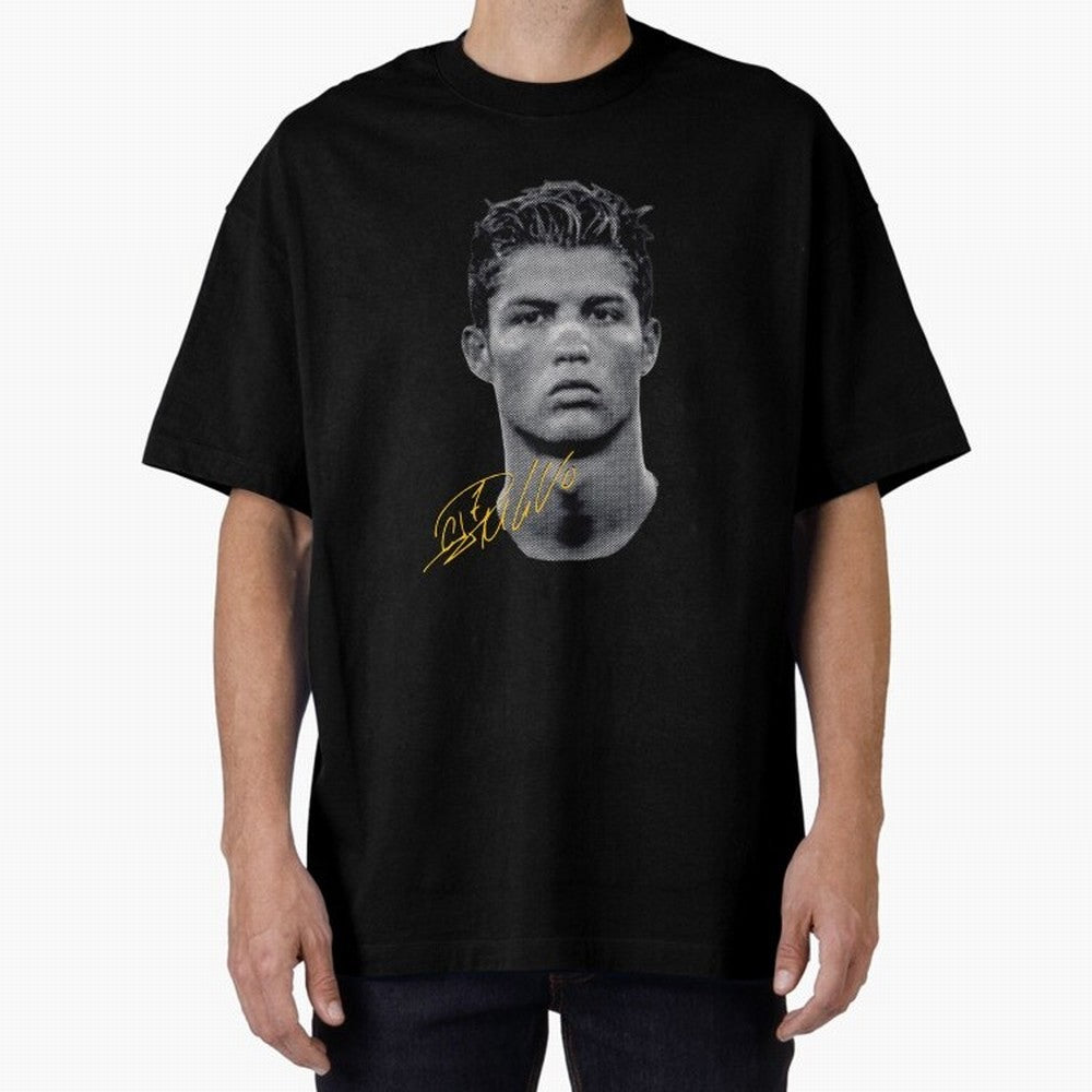 Vintage Cristiano Ronaldo Oversized T-Shirt Treasure Match Day Hype around FIFA World Cup 2026 Group Stage, CR7 and Messi, England, Championship Spirit, Famous Goals, Roaring Crowds and International Football Unity; Ideal for Fans Who Follow Messi,