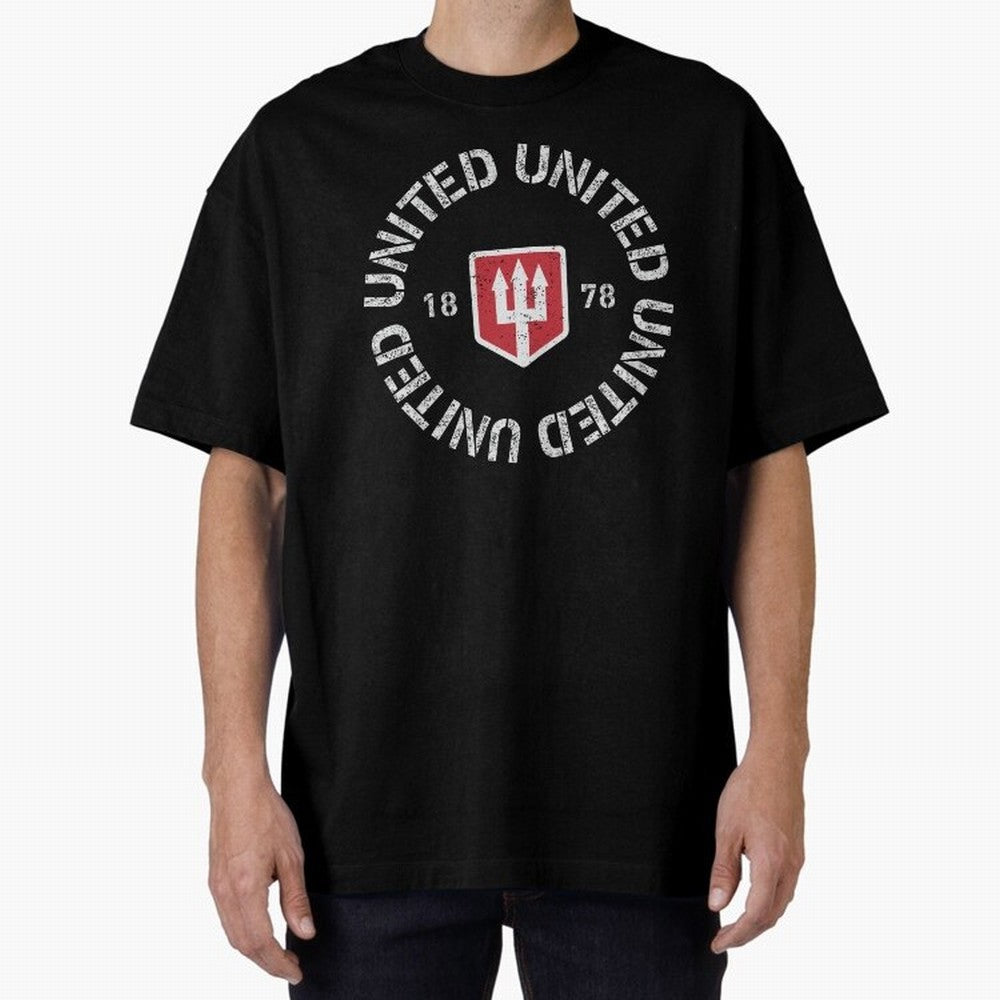 Manchester United Retro Vintage Oversized T-Shirt Join the Global Buzz around the FIFA World Cup 2026 Group Stage Journey through CR7 Highlights, Spain Pride, Stadium Chants, National Pride, Trophy Dreams and Unforgettable Football Memories; Ideal