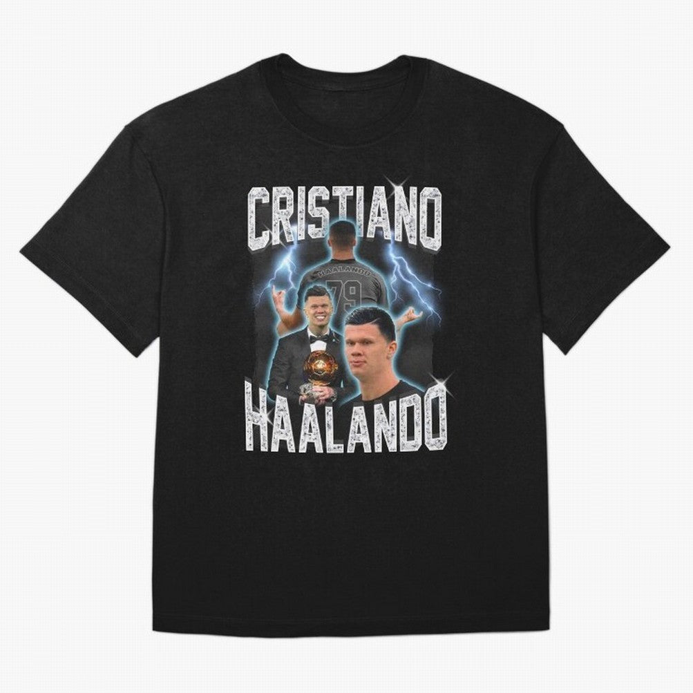 Cristiano Haalando Oversized T-Shirt Carry National Pride through Global Football Passion for FIFA World Cup 2026, Filled with Messi, CR7 and Mbappe, Argentina and Brazil, Stadium Chants, National Pride, Trophy Dreams and Unforgettable Football