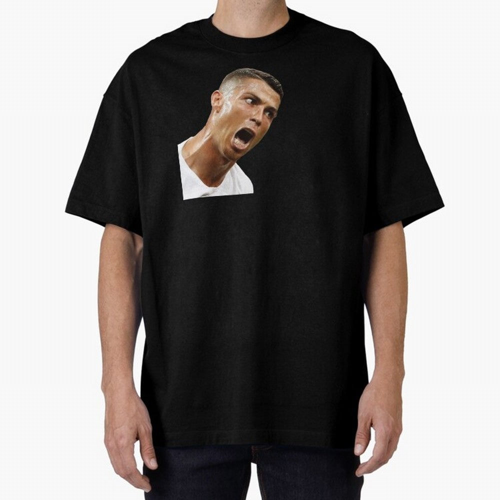 cristiano ronaldo siuuu meme Oversized T-Shirt Bring World Football Passion into FIFA World Cup 2026 USA Canada Mexico Spirit, Featuring Spain, Cristiano Ronaldo, Football Festival Excitement, Trophy Ambitions, Country Rivalries and Star Player