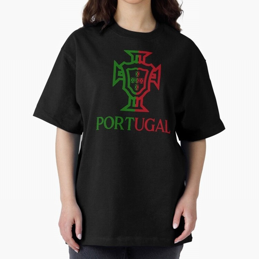 Portugal Tuga Oversized T-Shirt Bring the FIFA World Cup 2026 USA Canada Mexico Journey through Cristiano Ronaldo Highlights, Brazil, Portugal and Argentina Pride, Stadium Memories, Football Loyalty, International Chants and Championship Tradition;