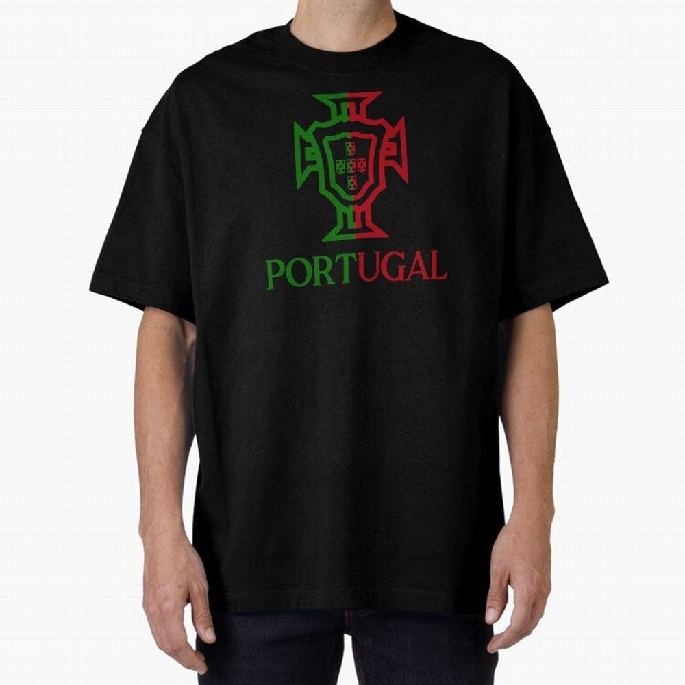 Portugal Tuga Oversized T-Shirt Bring the FIFA World Cup 2026 USA Canada Mexico Journey through Cristiano Ronaldo Highlights, Brazil, Portugal and Argentina Pride, Stadium Memories, Football Loyalty, International Chants and Championship Tradition;