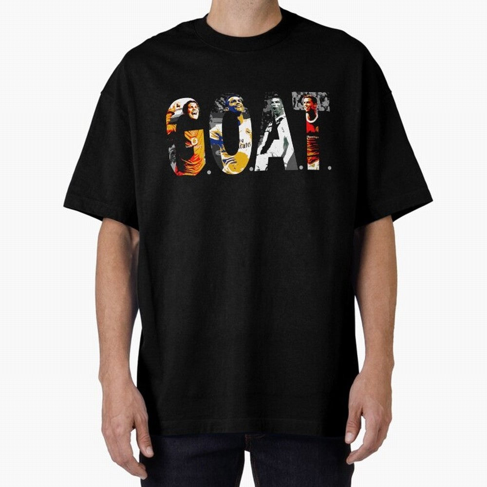Cristiano Ronaldo, Greatest Football Player of All Time Oversized T-Shirt Wear the Spirit of the FIFA World Cup 2026 USA Canada Mexico Journey through CR7 Highlights, Argentina and Brazil Pride, Stadium Chants, National Pride, Trophy Dreams and