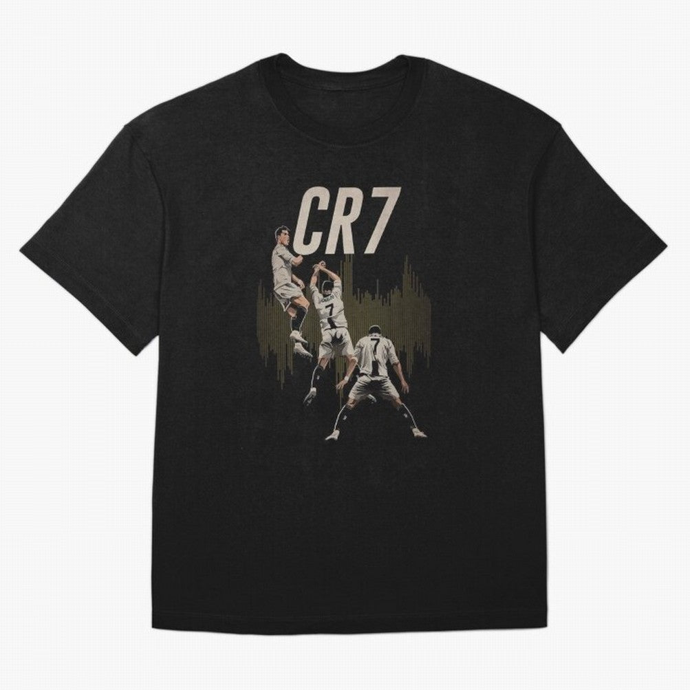 Illustration Ronaldo Design Oversized T-Shirt Build FIFA World Cup 2026 Group Stage Centered on Cristiano Ronaldo, England and Germany Energy, Game Day Rituals, Football Legends, Country Pride and the Road to the Final; Made for Collectors Who