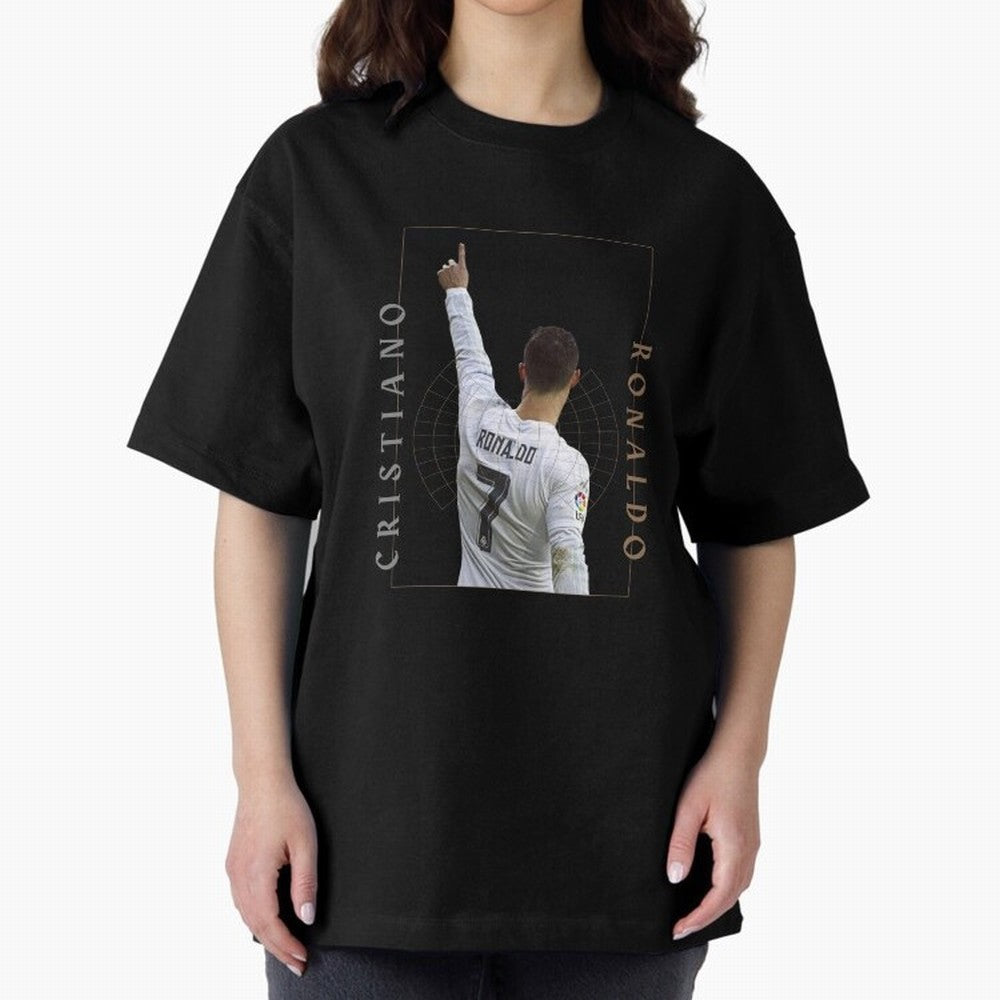 Cristiano Ronaldo CR7 Best Seller Oversized T-Shirt Capture FIFA World Cup 2026 USA Canada Mexico Spirit, Centered on England, France and Netherlands, Messi, CR7 and Mbappe, Football History, Final Match Energy, Crowd Noise and Once in a Lifetime