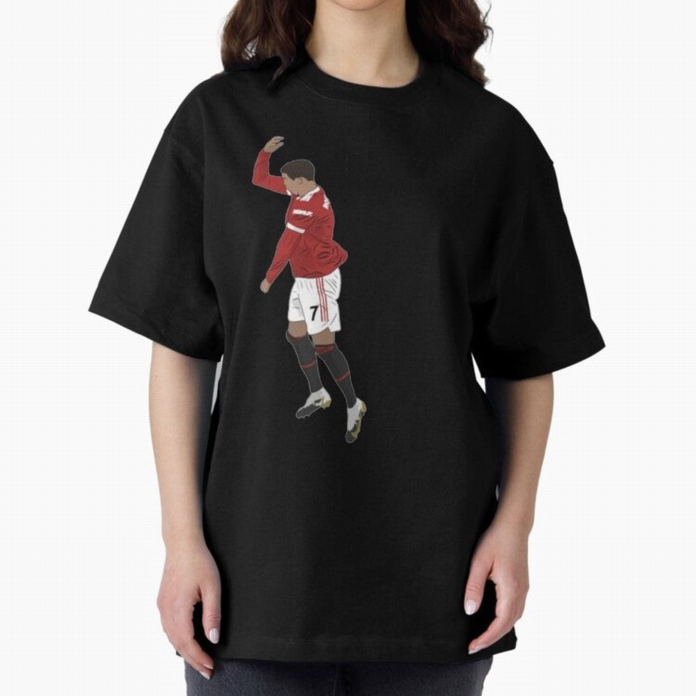 cristiano ronaldo siuuu Oversized T-Shirt Carry the Colors and Pride of the FIFA World Cup 2026 Journey through Cristiano Ronaldo, Haaland and CR7 Highlights, Brazil Pride, Soccer Culture, Superstar Moments, National Team Dreams and Competitive