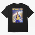 Ronaldo Al-Nassr Football Club - Oversized T-Shirt Bring Home Match Day Hype around FIFA World Cup 2026, Mbappe, Argentina and Brazil, Stadium Chants, National Pride, Trophy Dreams and Unforgettable Football Memories; Built for Supporters Chasing