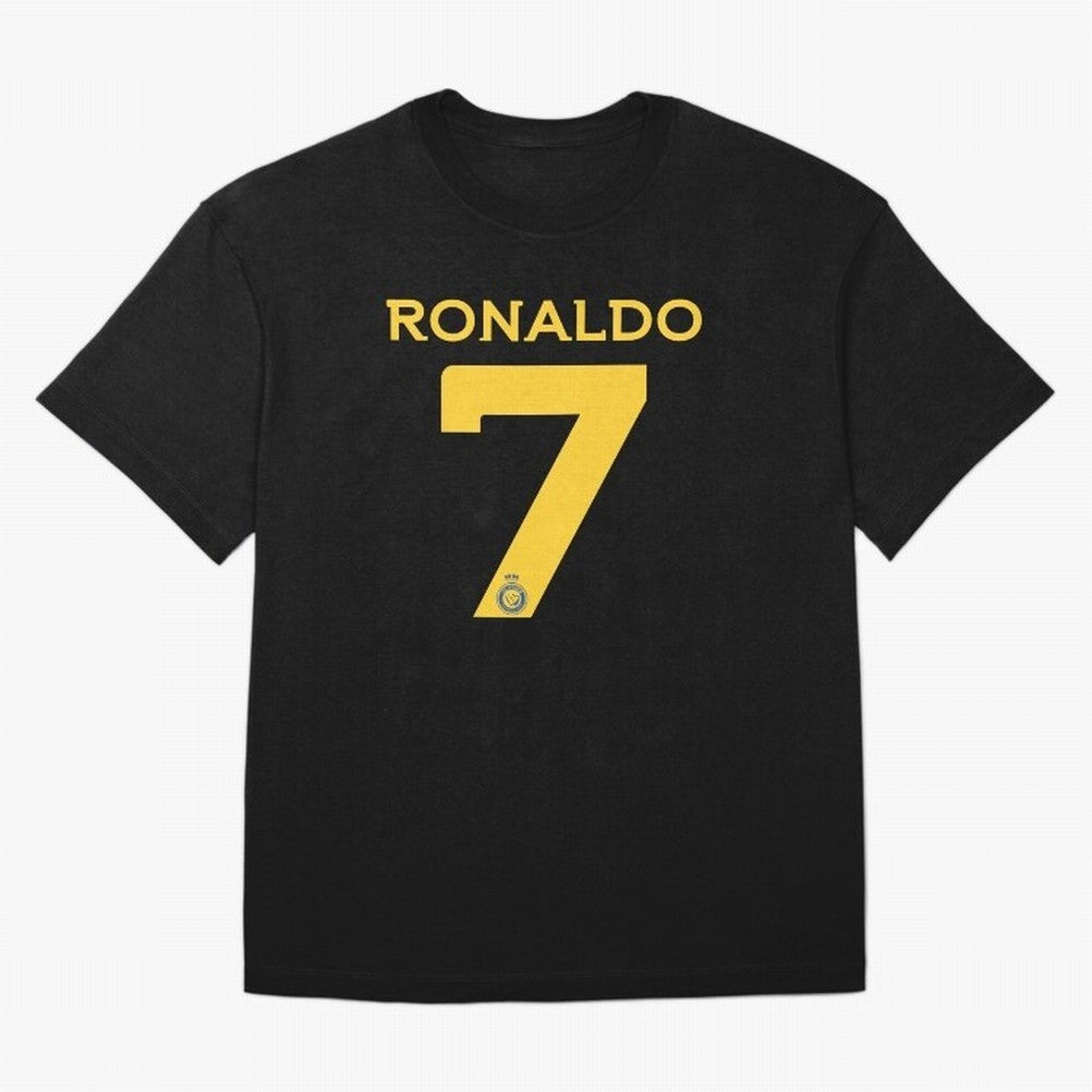 Ronaldo 7 Al-Nassr Football Club - Oversized T-Shirt Carry the Colors and Pride of the FIFA World Cup 2026 Journey through Neymar Highlights, Portugal, Spain and Germany Pride, Football Passion, Legendary Performances, Festival Vibes and Supporter