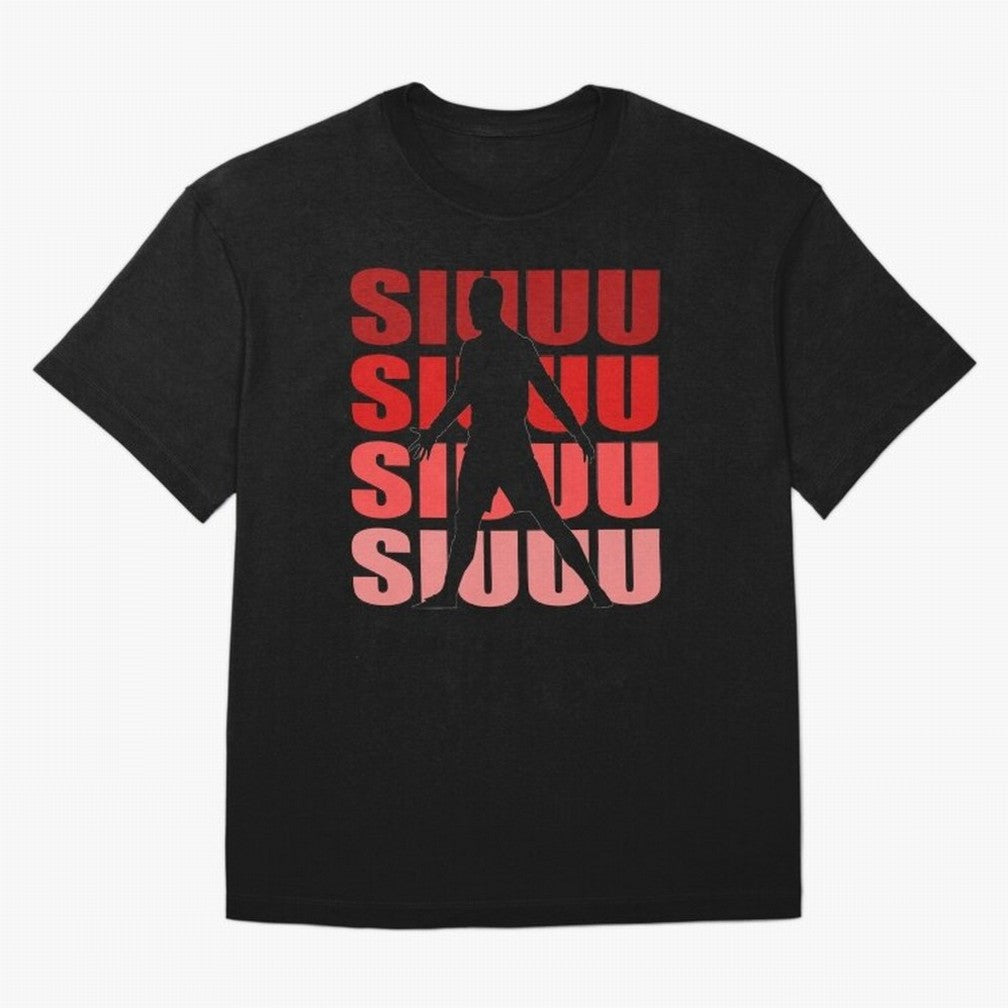 cristiano ronaldo siuuu Oversized T-Shirt Follow Every Goal of FIFA World Cup 2026 USA Canada Mexico Spirit, Centered on Germany, Neymar, Fan Favorite Moments, National Team Passion, Big Match Drama and Soccer History; Great for Watch Parties,