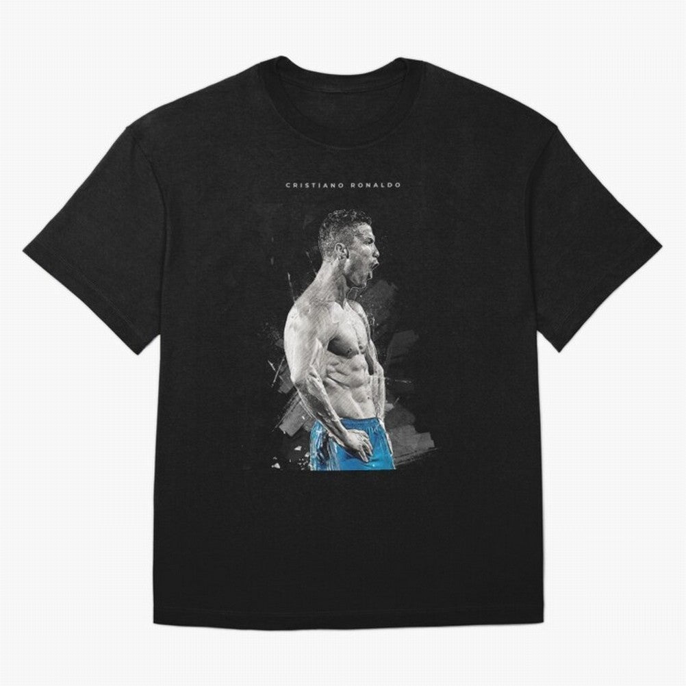 Cristiano Ronaldo Cristiano Ronaldo Oversized T-Shirt Bring Global Football Passion for FIFA World Cup 2026, Featuring CR7, Brazil, Goal Celebration Energy, Supporter Heritage, Football Icons and Worldwide Tournament Joy; Made for Die Hard