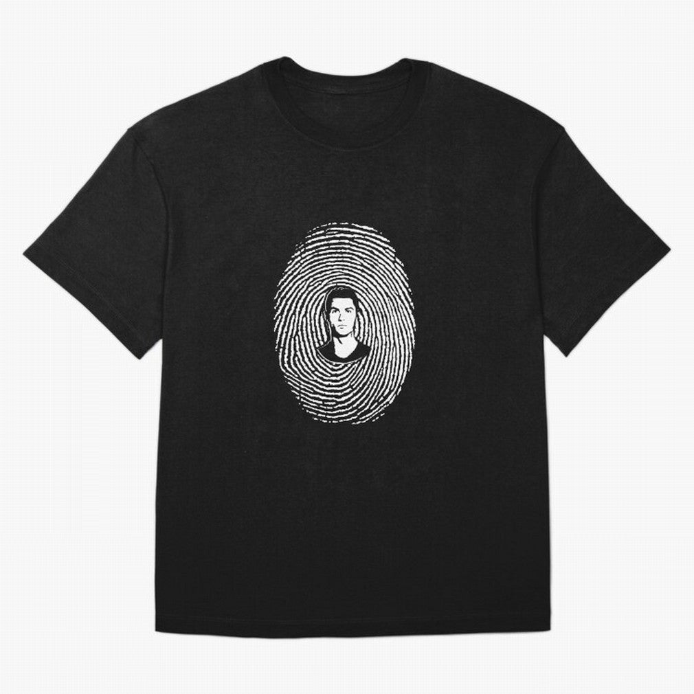 Cristiano Ronaldo fingerprint Oversized T-Shirt Follow the Final Road of Match Day Hype around FIFA World Cup 2026, Haaland, Argentina, France and Brazil, Football Passion, Legendary Performances, Festival Vibes and Supporter Community; Great for