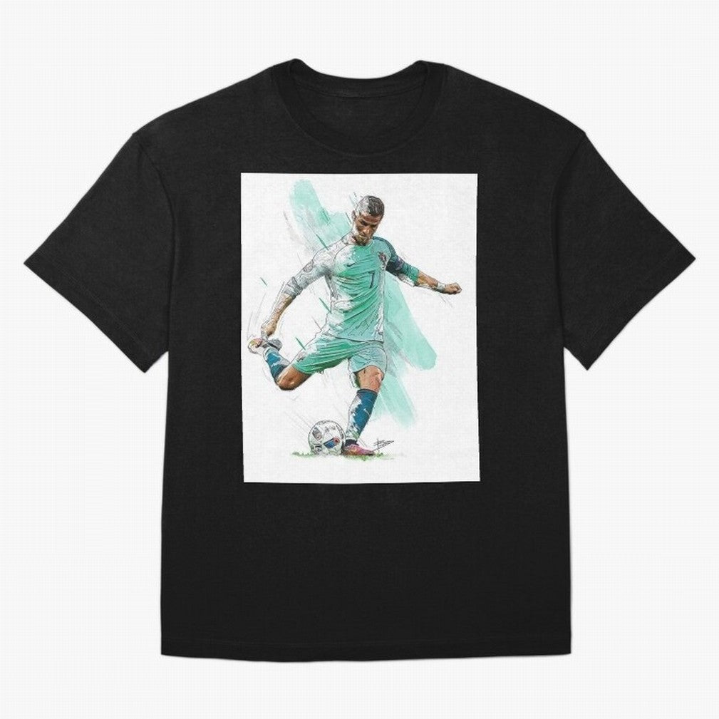 Cristiano ronaldo 7 Oversized T-Shirt Celebrate Supporters United by FIFA World Cup 2026 USA Canada Mexico Connected to Mbappe, England and Germany Energy, Soccer Culture, Superstar Moments, National Team Dreams and Competitive Fire; Ideal for Fans
