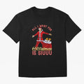 All I Want for CR7istmas is SIUUU - Cristiano Ronaldo / Manchester United MUFC Christmas Jumper/T-Shirt Design Oversized T-Shirt Back Your Heroes with Match Day Hype around FIFA World Cup 2026, Messi, Neymar and Mbappe, Brazil, Portugal and