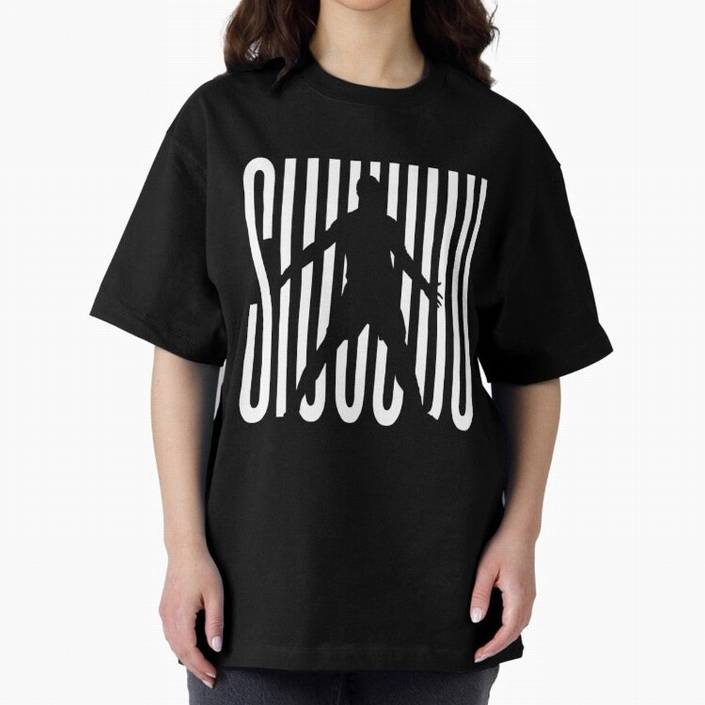 Siuuu CR7, cristiano ronaldo funny Oversized T-Shirt Elevate Global Football Passion for FIFA World Cup 2026 Group Stage, Made for Mbappe and Neymar, Portugal, Spain and Germany, Sports Nostalgia, International Competition, Famous Players and