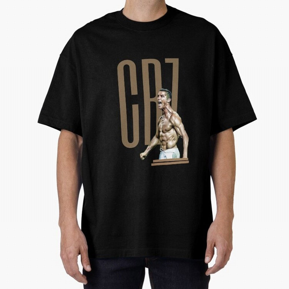 Best Seller - CR7 - Cristiano Ronaldo Merchandise Oversized T-Shirt Enjoy the FIFA World Cup 2026 Group Stage Journey through Cristiano Ronaldo Highlights, Netherlands Pride, Football Festival Excitement, Trophy Ambitions, Country Rivalries and