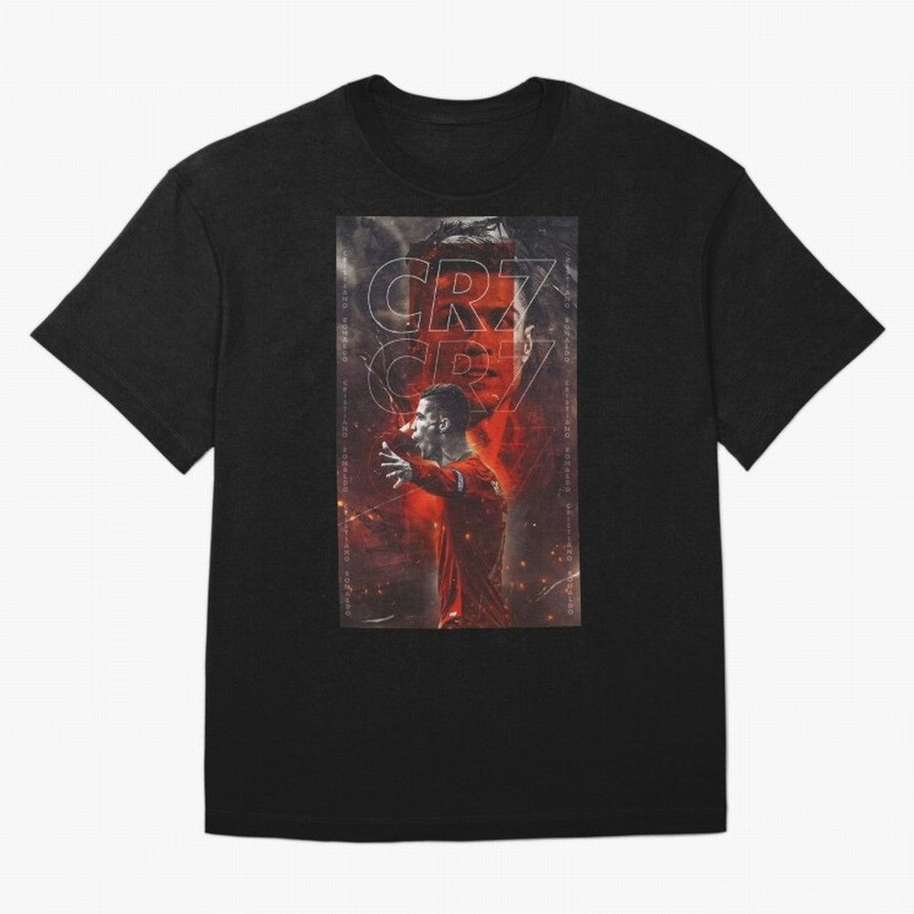 Cristiano Ronaldo Art Oversized T-Shirt Celebrate the Stars of Match Day Hype around FIFA World Cup 2026 USA Canada Mexico, Mbappe, Netherlands, Classic Soccer Heritage, Championship Pressure, Fan Loyalty and International Pride; Perfect for