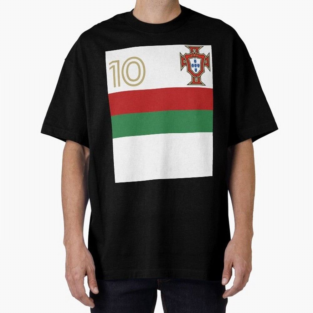 Portugal | 2026 World Cup Fan Apparel Oversized T-Shirt Celebrate Supporters United by FIFA World Cup 2026 USA Canada Mexico Highlighting Mbappe and Neymar, Argentina Energy, Game Day Rituals, Football Legends, Country Pride and the Road to the