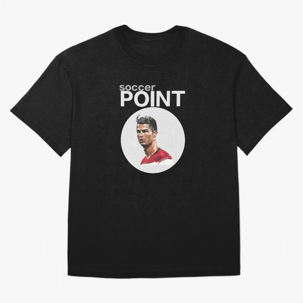 soccer POINT Oversized T-Shirt Represent Match Day Hype around FIFA World Cup 2026, Neymar, Portugal, Champion Mindset, Group Stage Buzz, Knockout Tension and Passionate Fan Culture; Ideal for Passionate Fans Who Love Underdog Stories, Superstar