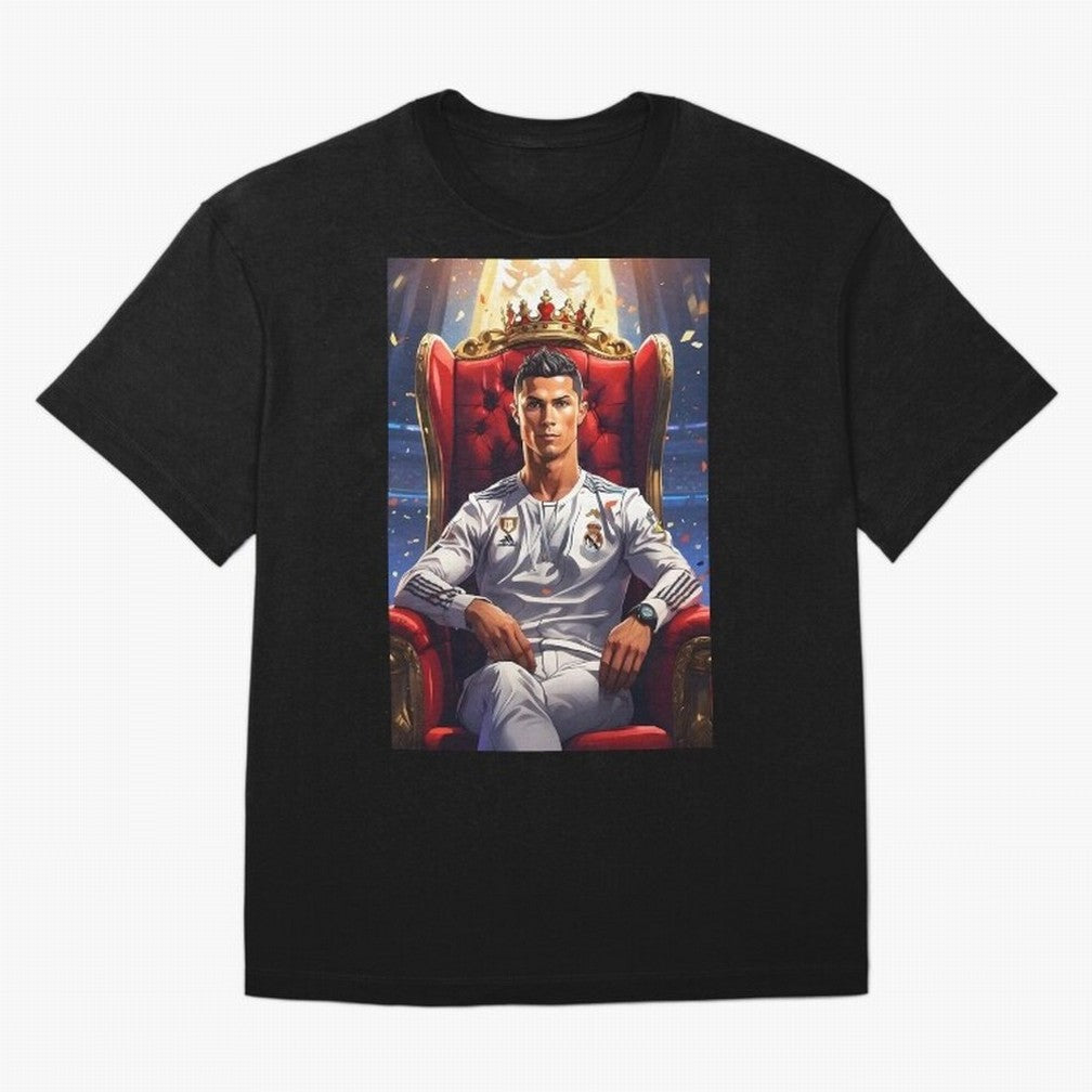 King Cristiano Ronaldo Oversized T-Shirt Bring Trophy Dreams to the FIFA World Cup 2026 USA Canada Mexico Journey through Haaland Highlights, Portugal Pride, Stadium Memories, Football Loyalty, International Chants and Championship Tradition; Built