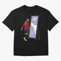 Cristiano Ronaldo Mirror GOAT Oversized T-Shirt Celebrate Every Goal in FIFA World Cup 2026 for Fans of CR7 and England, Bringing Stadium Chants, National Pride, Trophy Dreams and Unforgettable Football Memories; Great for Watch Parties, Sports