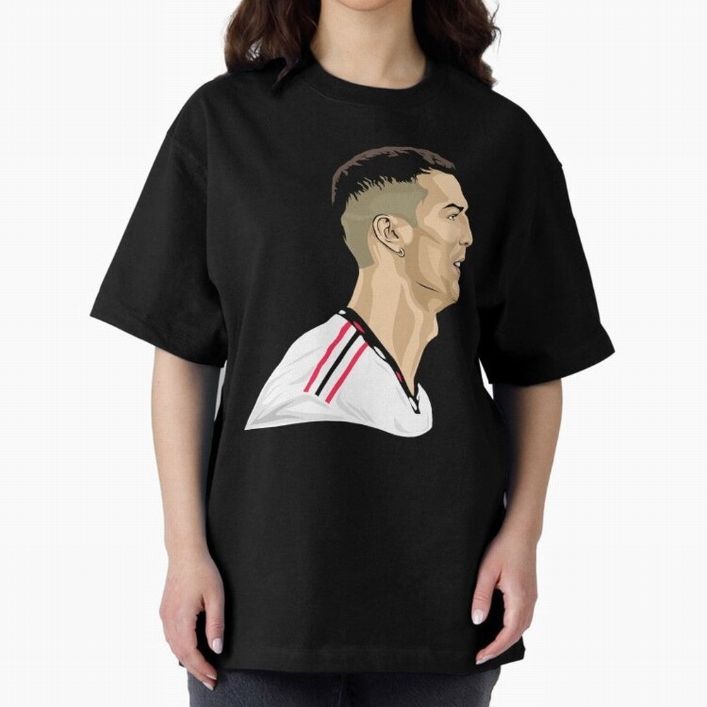 C Ronaldo - Iconic Oversized T-Shirt Feel FIFA World Cup 2026 USA Canada Mexico Spirit, Filled with Argentina, France and Brazil, Messi, CR7 and Mbappe, Football History, Final Match Energy, Crowd Noise and Once in a Lifetime Moments; Made for Die