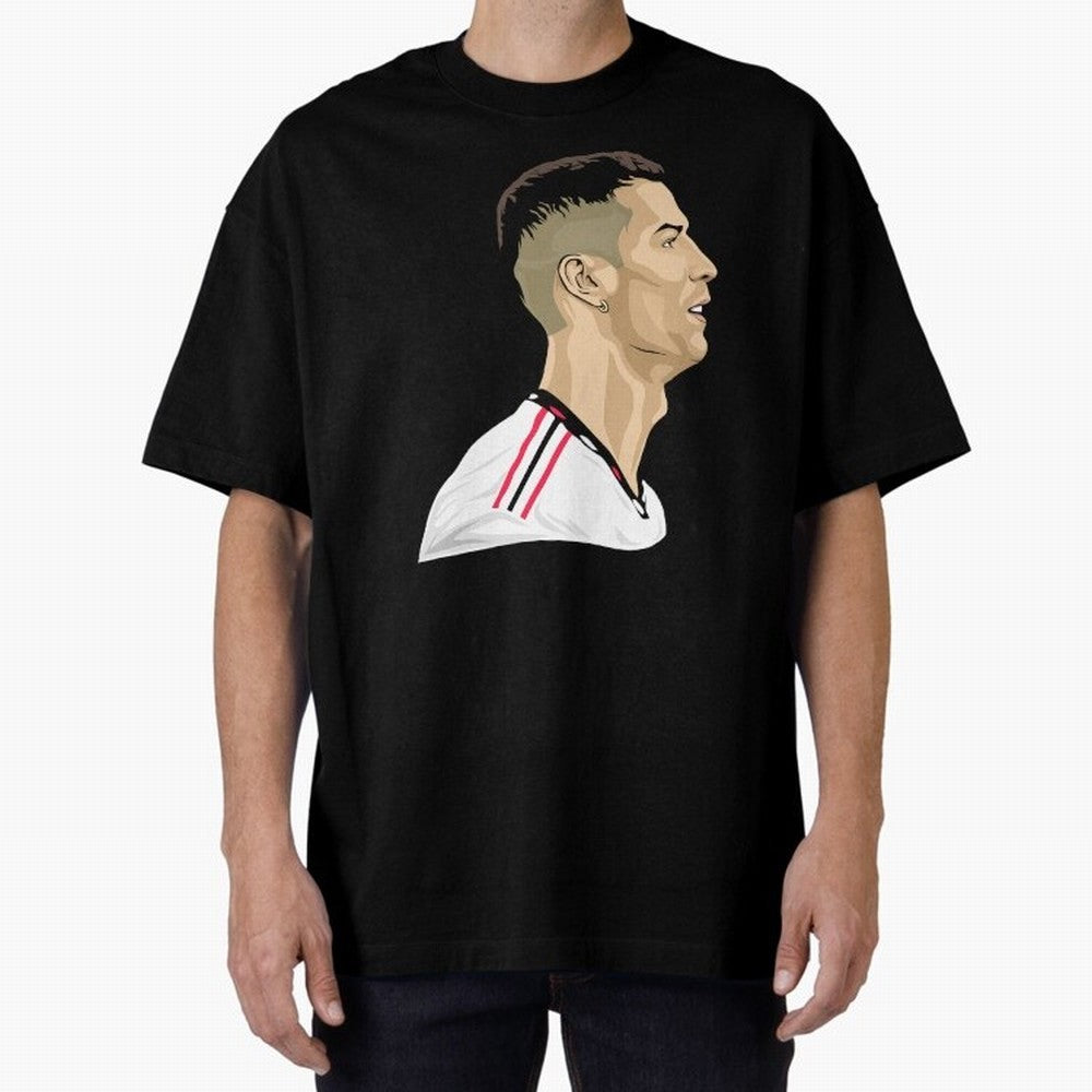 C Ronaldo - Iconic Oversized T-Shirt Feel FIFA World Cup 2026 USA Canada Mexico Spirit, Filled with Argentina, France and Brazil, Messi, CR7 and Mbappe, Football History, Final Match Energy, Crowd Noise and Once in a Lifetime Moments; Made for Die