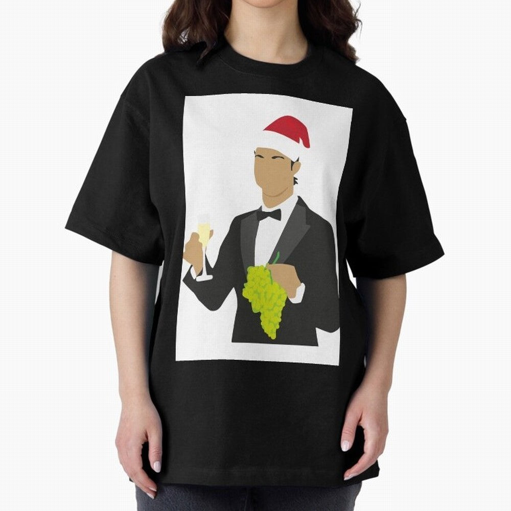 Cristiano Ronaldo enjoing Christmas iPhone Case & Cover| Cr7 gift Oversized T-Shirt Show Your Love for FIFA World Cup 2026 Built around Mbappe and Neymar, France and Portugal Energy, Football History, Final Match Energy, Crowd Noise and Once in a