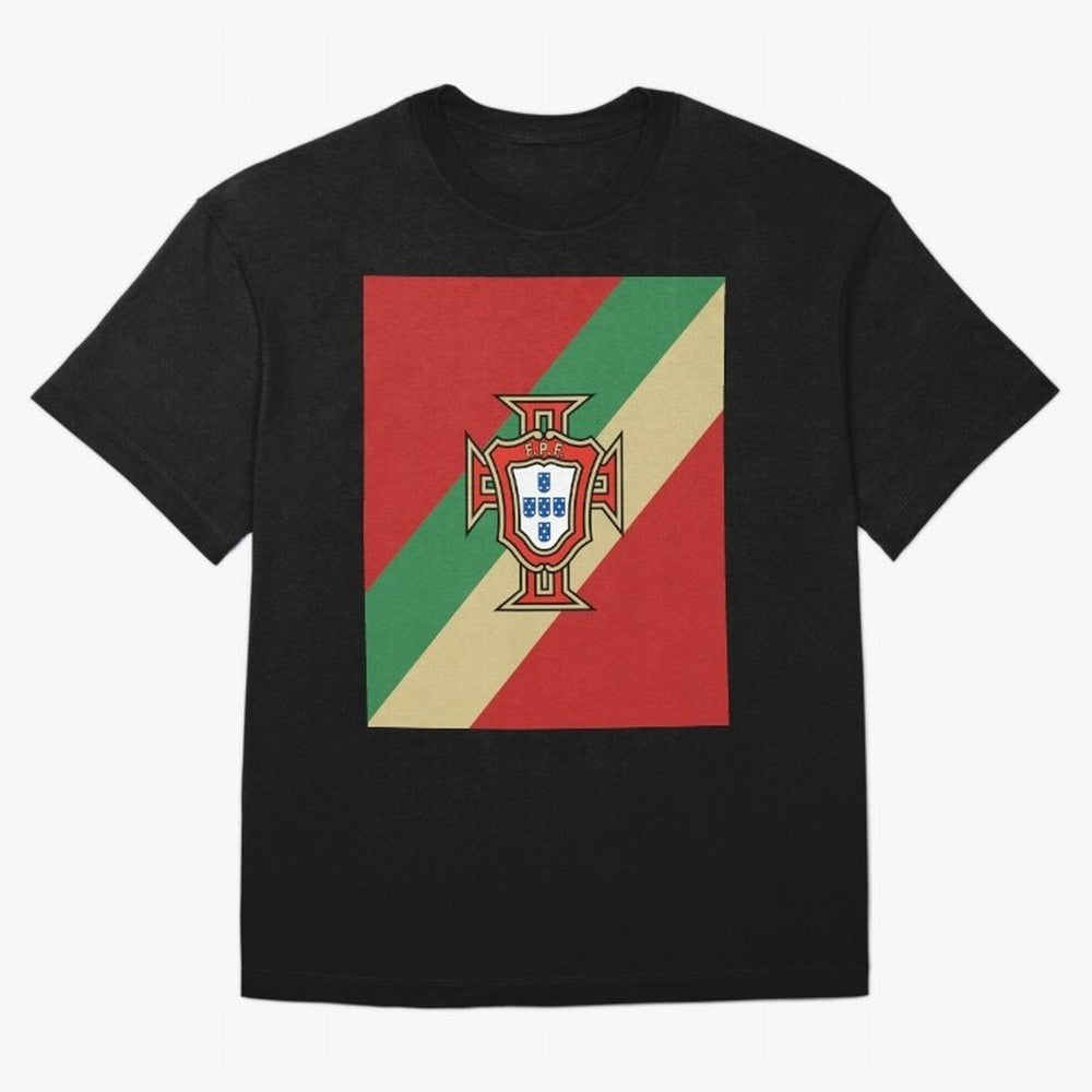 Portugal | 2026 World Cup Fan Apparel Oversized T-Shirt Honor the Football Icons of Match Day Hype around FIFA World Cup 2026 USA Canada Mexico, Messi and Cristiano Ronaldo, Argentina, Classic Soccer Heritage, Championship Pressure, Fan Loyalty and
