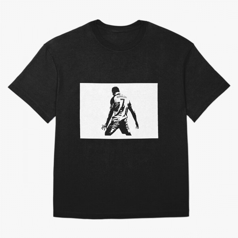 Cristiano Ronaldo Oversized T-Shirt Bring Stadium Energy to FIFA World Cup 2026 with Haaland, Portugal, Spain and Germany Energy, Goal Celebration Energy, Supporter Heritage, Football Icons and Worldwide Tournament Joy; Great for Watch Parties,