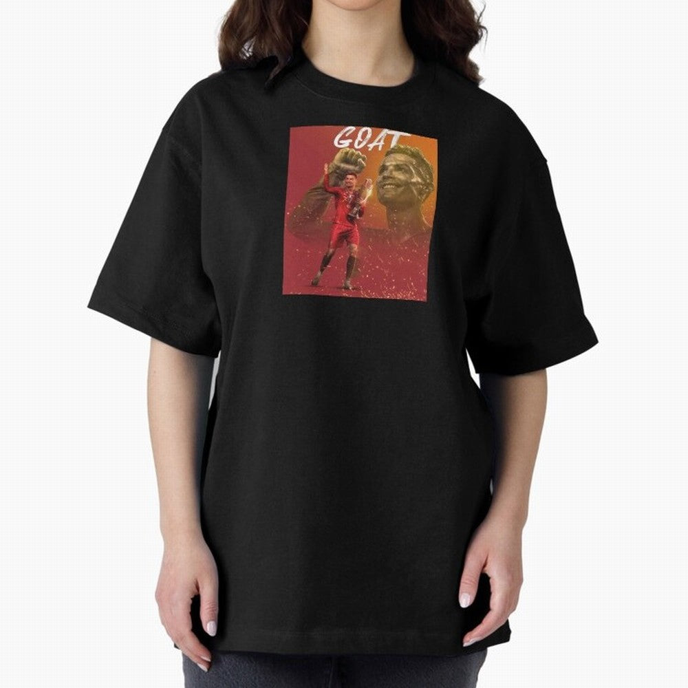 Wallpaper Cris Ronaldo Oversized T-Shirt Carry the Colors and Pride of Match Day Hype around FIFA World Cup 2026, Messi and Cristiano Ronaldo, England, Match Day Excitement, Supporter Culture, Golden Goals and Global Football Passion; Great for