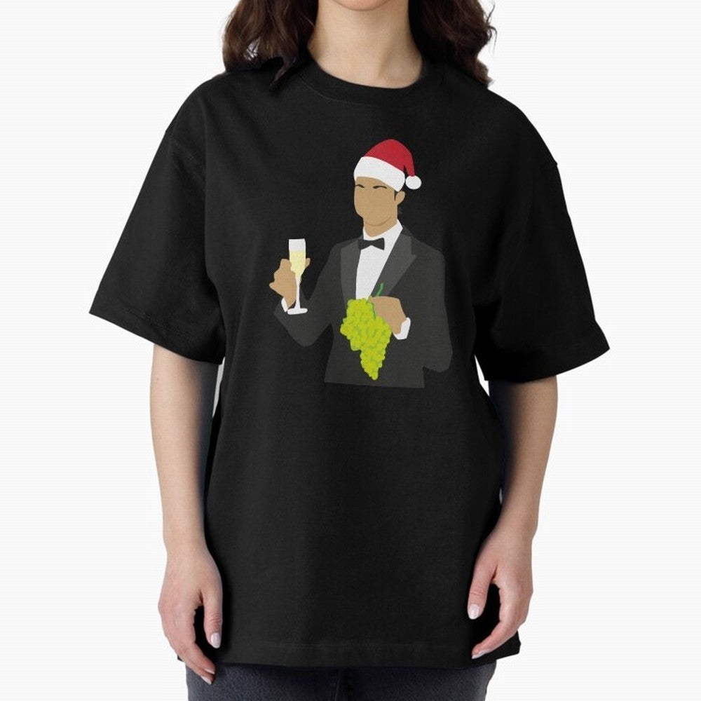 Cristiano Ronaldo enjoing Christmas Oversized T-Shirt Fuel Your Fan Pride for FIFA World Cup 2026 USA Canada Mexico Made for Messi, Neymar and Mbappe, Germany Energy, Game Day Rituals, Football Legends, Country Pride and the Road to the Final;