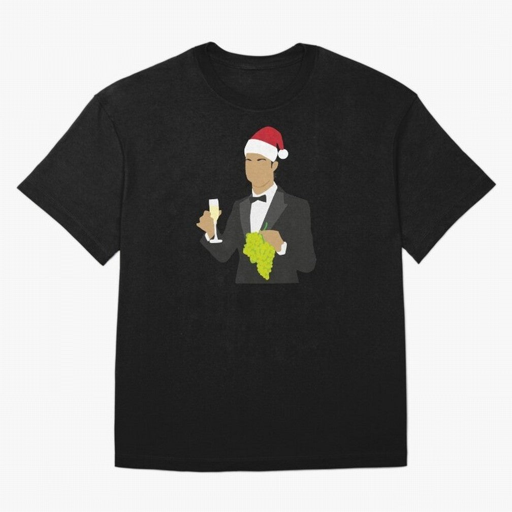 Cristiano Ronaldo enjoing Christmas Oversized T-Shirt Fuel Your Fan Pride for FIFA World Cup 2026 USA Canada Mexico Made for Messi, Neymar and Mbappe, Germany Energy, Game Day Rituals, Football Legends, Country Pride and the Road to the Final;