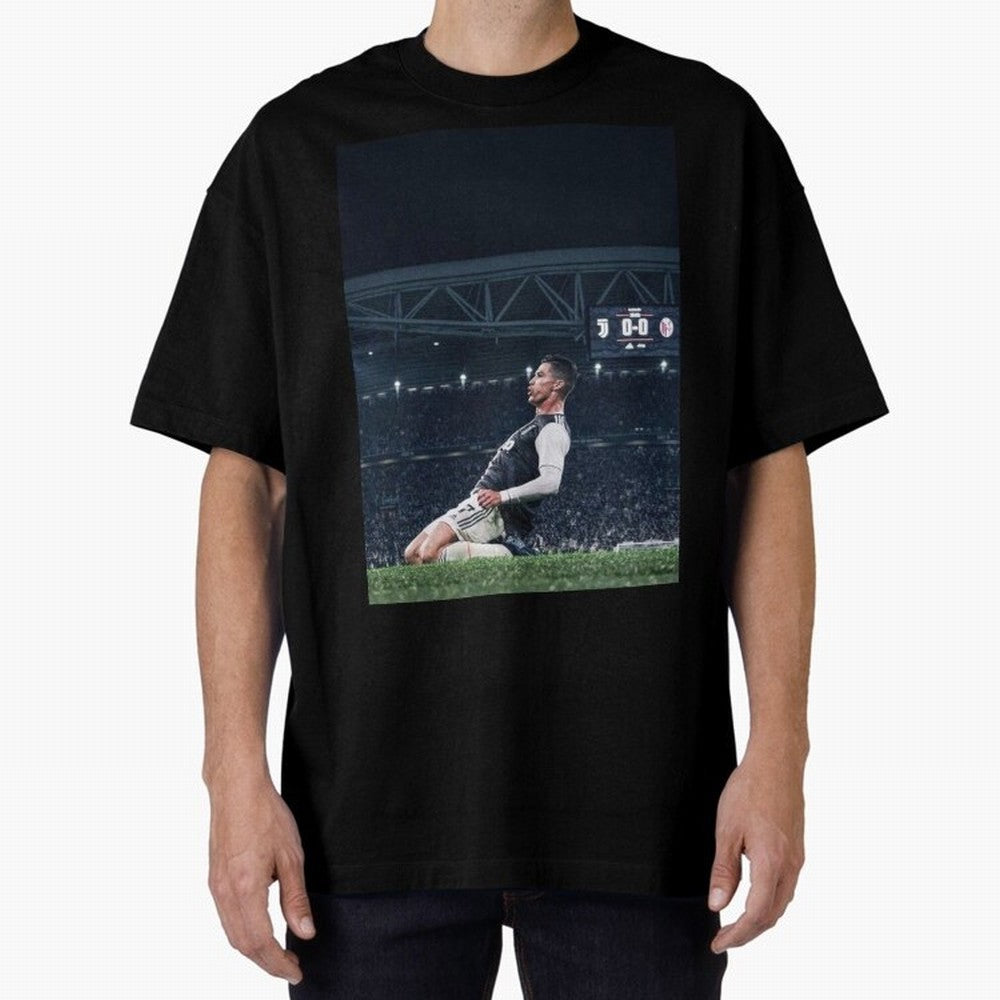 Wallpaper Cristiano Celebration Oversized T-Shirt Join Supporters Worldwide for Global Football Passion for FIFA World Cup 2026 Group Stage, Celebrating CR7, Argentina, Fan Favorite Moments, National Team Passion, Big Match Drama and Soccer