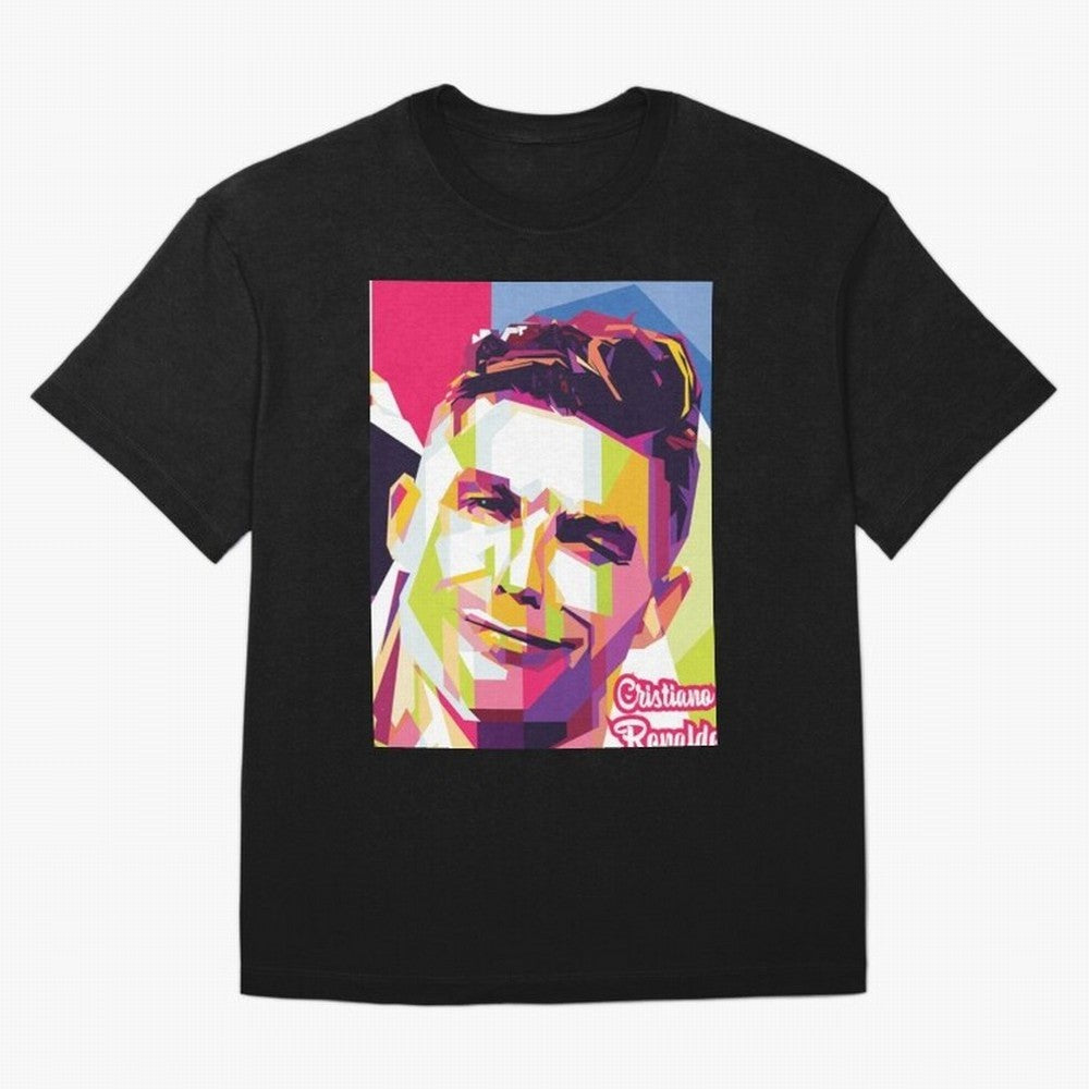 Cristiano Ronaldo Cristiano Ronaldo Oversized T-Shirt Elevate FIFA World Cup 2026 USA Canada Mexico Spirit, Connected to Portugal, Messi, Neymar and Mbappe, Fan Favorite Moments, National Team Passion, Big Match Drama and Soccer History; Perfect