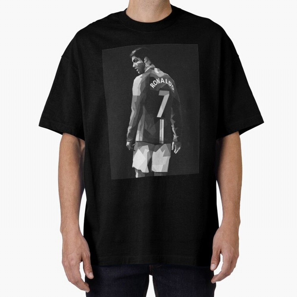 Cristiano Ronaldo Cristiano Ronaldo Oversized T-Shirt Experience the FIFA World Cup 2026 USA Canada Mexico Journey through CR7 Highlights, England Pride, Vintage Soccer Flavor, Modern Football Stars, National Flags and Final Night Emotion; Perfect
