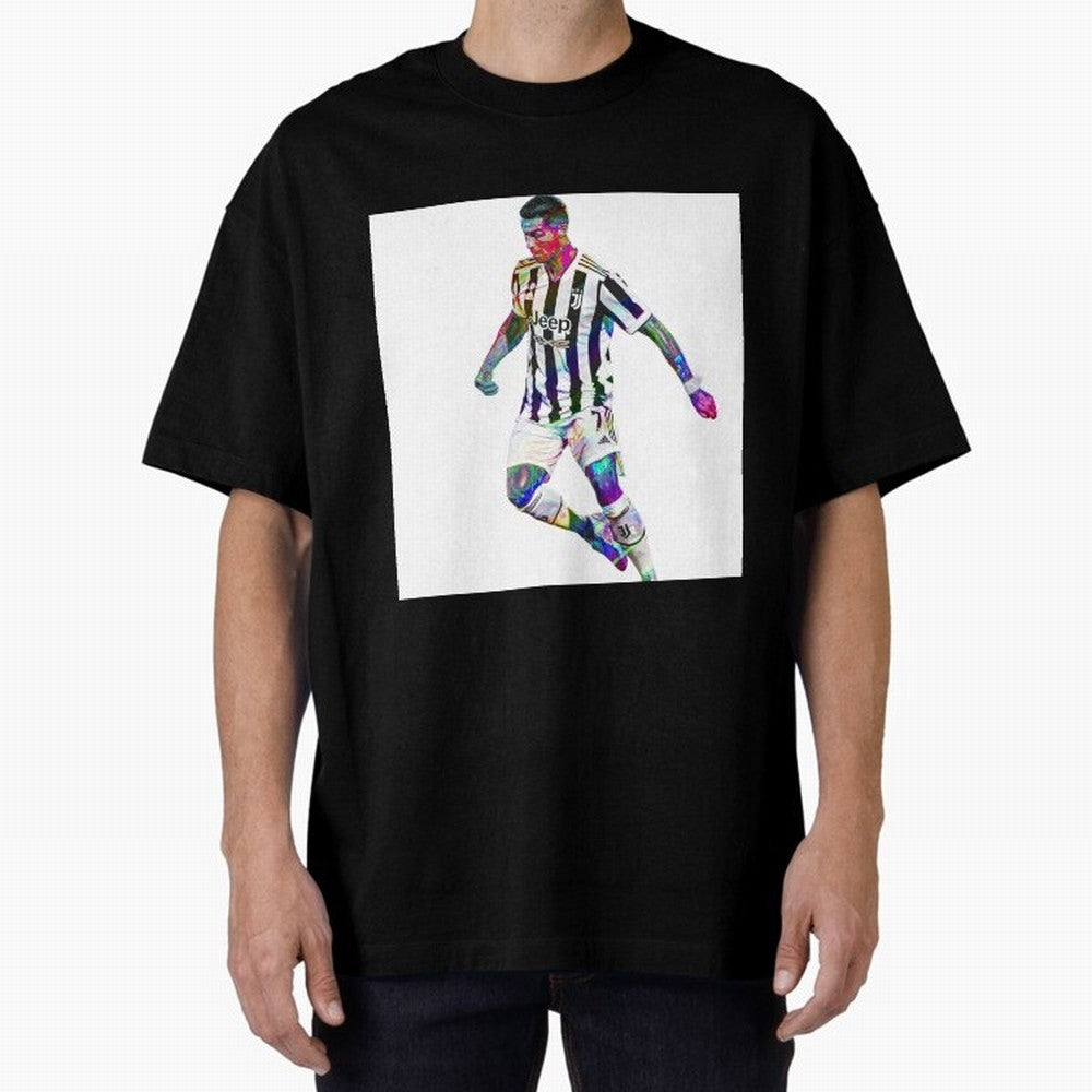 Cristiano Ronaldo art design. Cristiano Ronaldo sketch art Oversized T-Shirt Join the Countdown to FIFA World Cup 2026 for Fans of Neymar, Haaland and Cristiano Ronaldo and Portugal, Spain and Germany, Bringing Classic Soccer Heritage, Championship