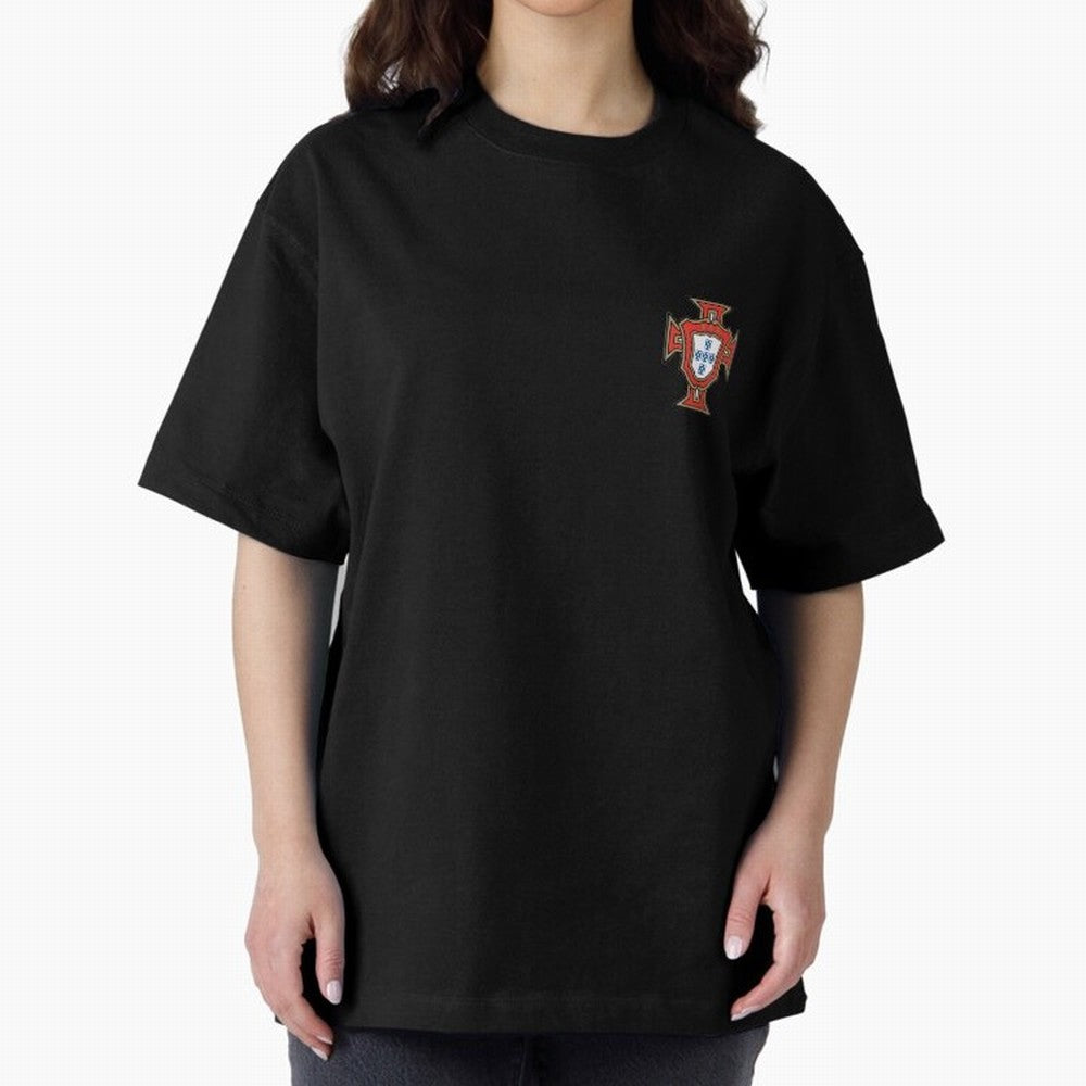 Portugal National Team - Oversized T-Shirt Join FIFA World Cup 2026 Group Stage Filled with Neymar, Brazil, Portugal and Argentina Energy, Retro Football Energy, Iconic Rivalries, Trophy Chase Drama and Stadium Atmosphere; Created for Match Day
