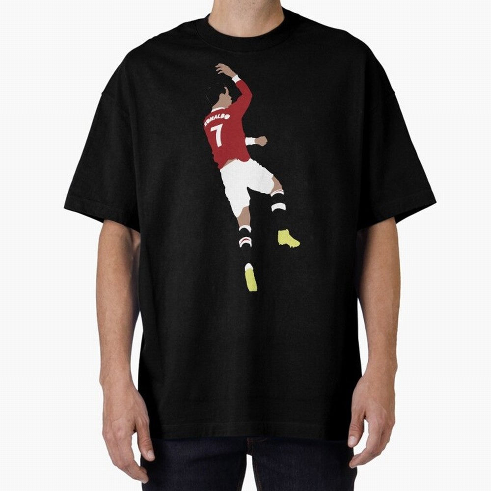 Cristiano Ronaldo Suuii - Design Oversized T-Shirt Make Game Day About the FIFA World Cup 2026 Group Stage Journey through Mbappe and Neymar Highlights, England and Germany Pride, Goal Celebration Energy, Supporter Heritage, Football Icons and