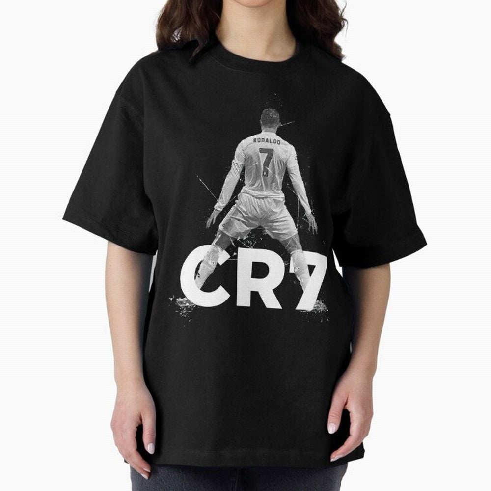 Cristiano Ronaldo Oversized T-Shirt Remember the FIFA World Cup 2026 Journey through CR7 and Messi Highlights, Argentina and Brazil Pride, Stadium Memories, Football Loyalty, International Chants and Championship Tradition; Ideal for Passionate