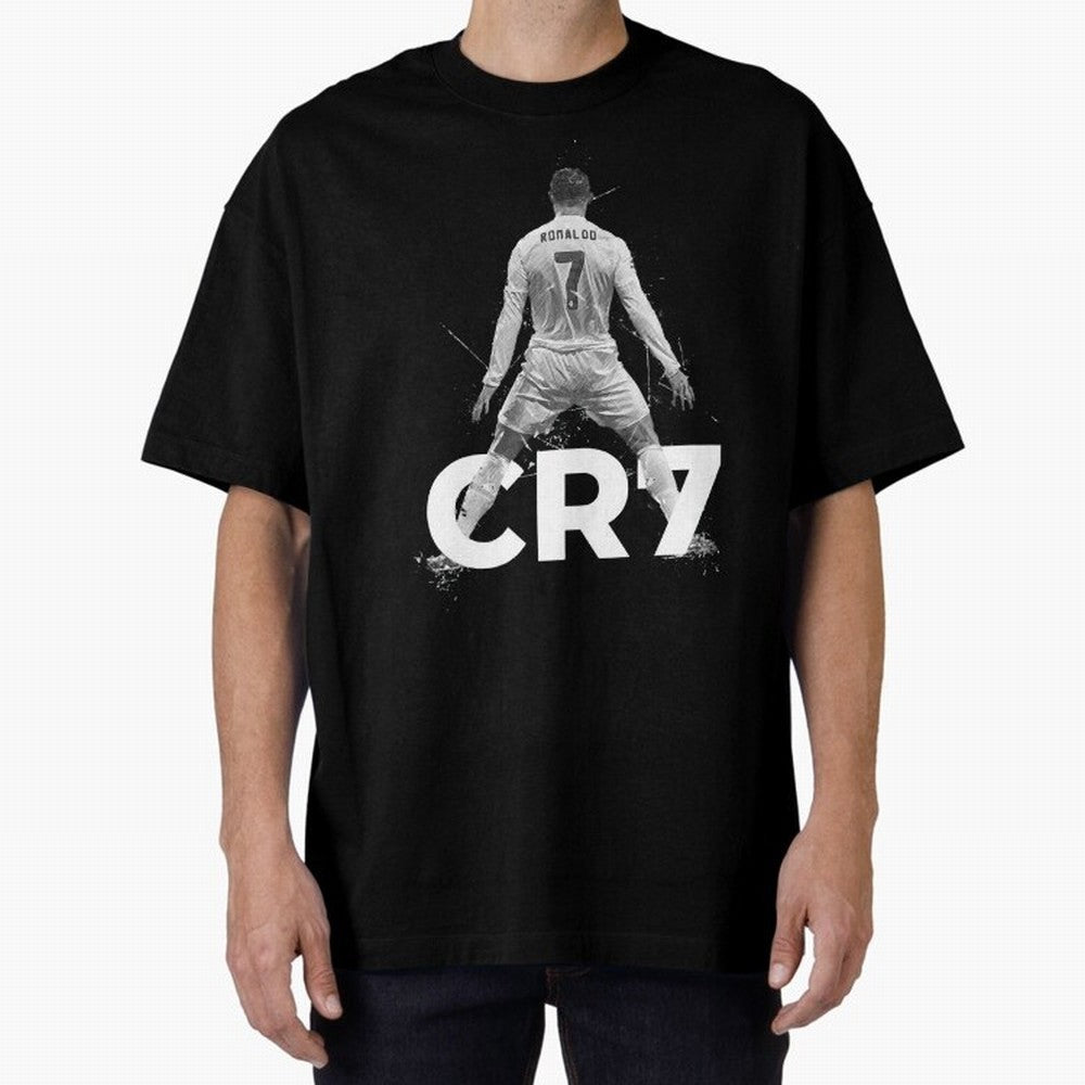 Cristiano Ronaldo Oversized T-Shirt Remember the FIFA World Cup 2026 Journey through CR7 and Messi Highlights, Argentina and Brazil Pride, Stadium Memories, Football Loyalty, International Chants and Championship Tradition; Ideal for Passionate