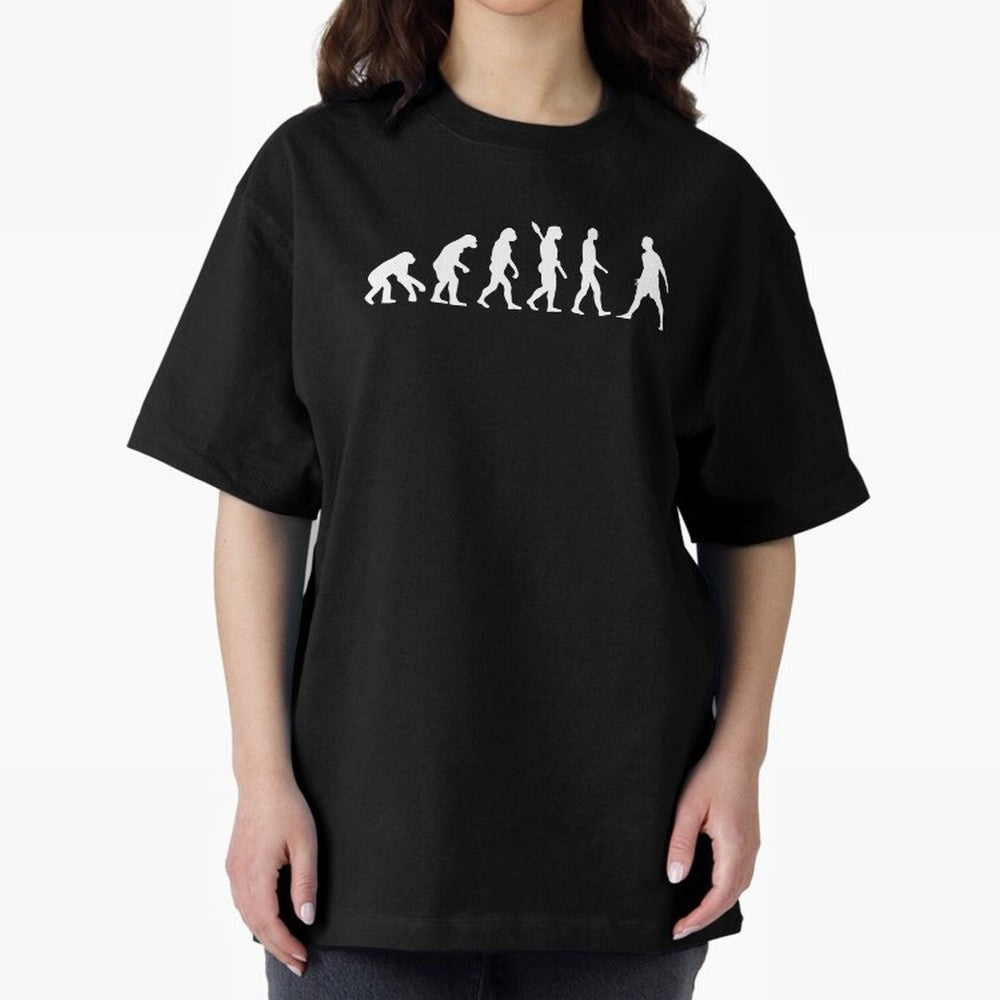 CR7 Mankind evolution Oversized T-Shirt Enjoy the Biggest Football Party of FIFA World Cup 2026 USA Canada Mexico Celebrating CR7, Netherlands Energy, Championship Spirit, Famous Goals, Roaring Crowds and International Football Unity; Great for