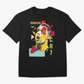 RONALDO CR7 Design Oversized T-Shirt Celebrate Soccer Greatness during Match Day Hype around FIFA World Cup 2026 USA Canada Mexico, Cristiano Ronaldo, Haaland and CR7, Brazil, Worldwide Fan Energy, Dramatic Goals, Stadium Lights and Championship