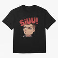 Cristiano Ronaldo Siuuu Oversized T-Shirt Cheer for Match Day Hype around FIFA World Cup 2026 USA Canada Mexico, Cristiano Ronaldo, Haaland and CR7, Argentina, Sports Nostalgia, International Competition, Famous Players and Unforgettable Victories;