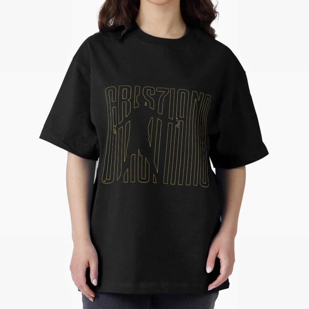 Maglia Cristiano Ronaldo Oversized T-Shirt Show Match Day Excitement for the FIFA World Cup 2026 USA Canada Mexico Journey through Messi, CR7 and Mbappe Highlights, Portugal, Spain and Germany Pride, Goal Celebration Energy, Supporter Heritage,