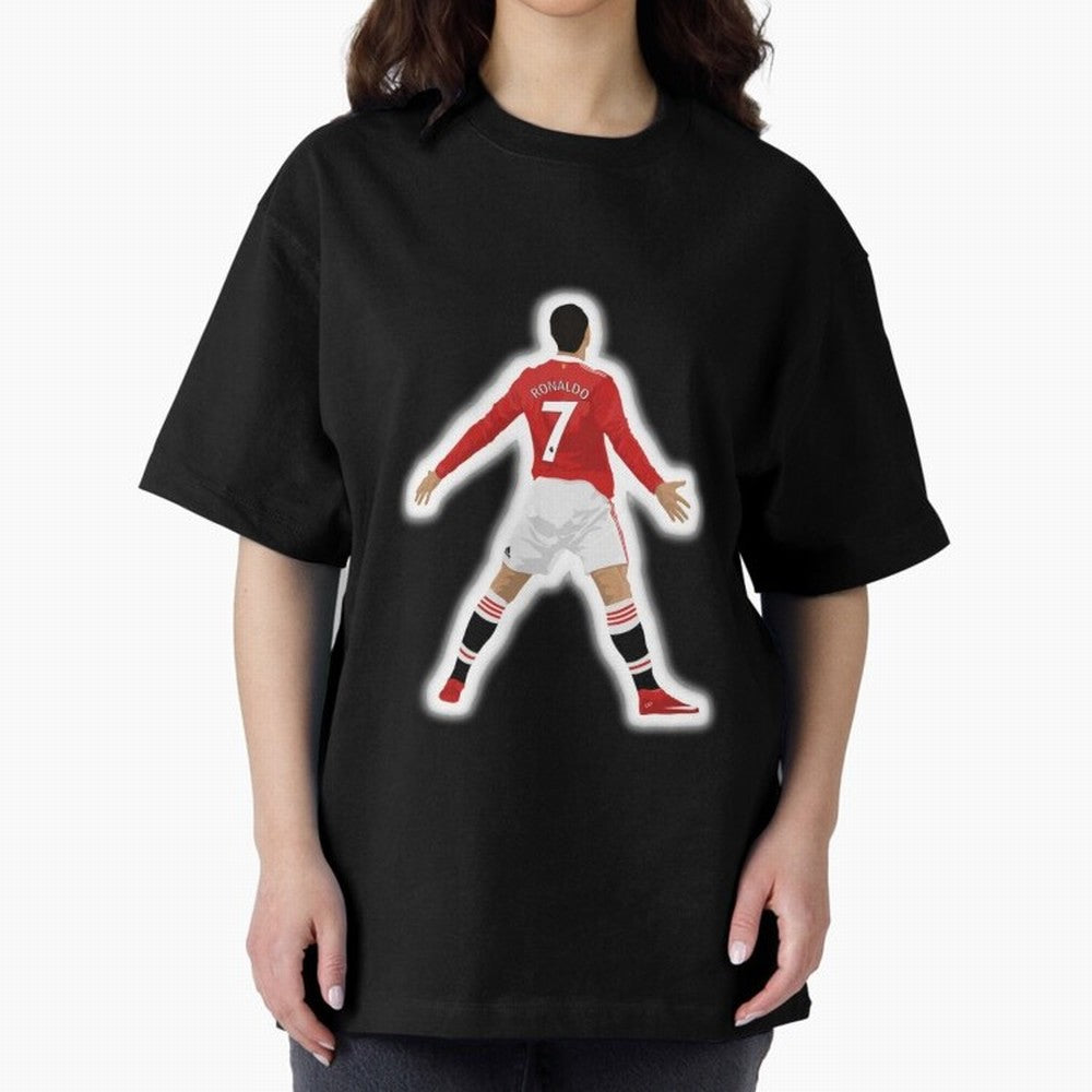 Art Cristiano Ronaldo Oversized T-Shirt Remember FIFA World Cup 2026 Group Stage Filled with CR7 and Messi, England Energy, Retro Football Energy, Iconic Rivalries, Trophy Chase Drama and Stadium Atmosphere; Perfect for Supporters Who Want Bold